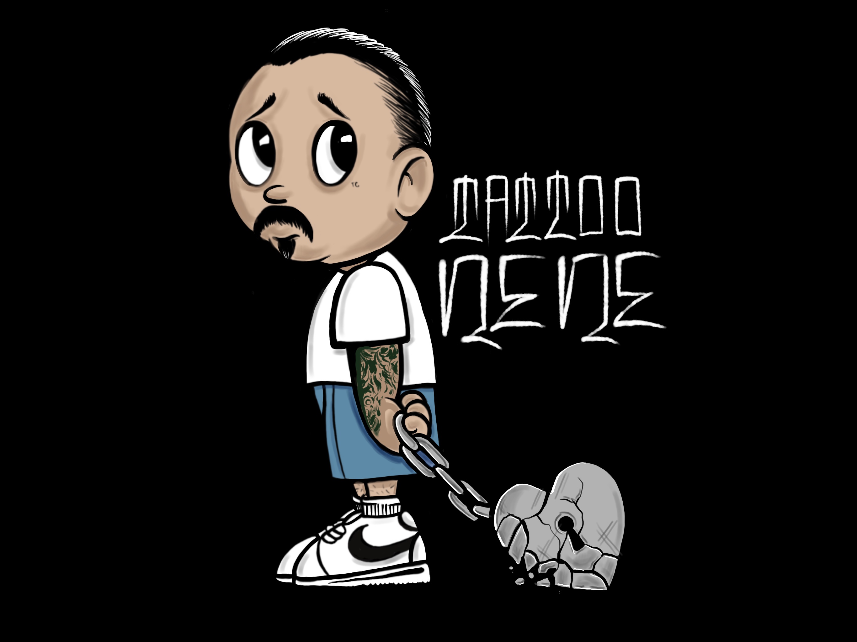 Tat2Nene mascot character artwork